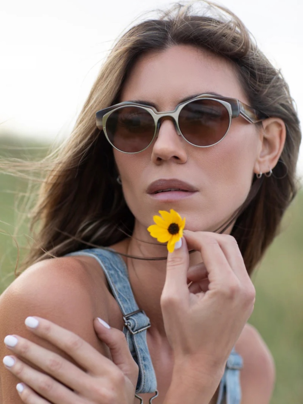 BRAND NEW (CURRENT) TSEEGAN VICK – HORNE SUNGLASSES MADE IN FRANCE NWT